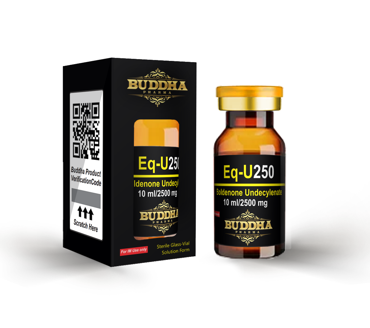 Buddha Pharma Eq-U 250 box and vial