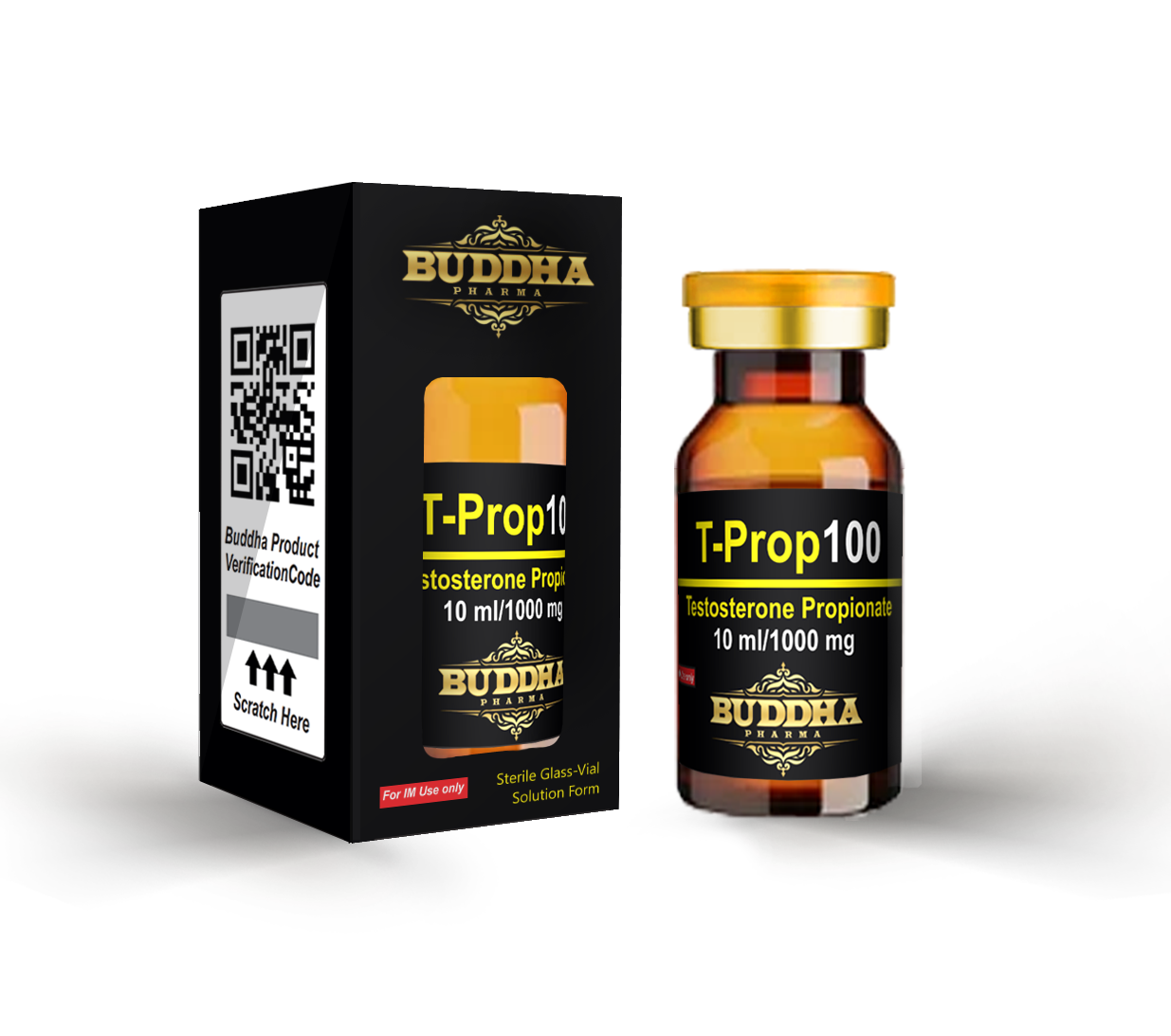 Buddha Pharma T-Prop 100 box and vial